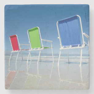 Dessous-de-verre En Pierre Chaises de plage en Australie