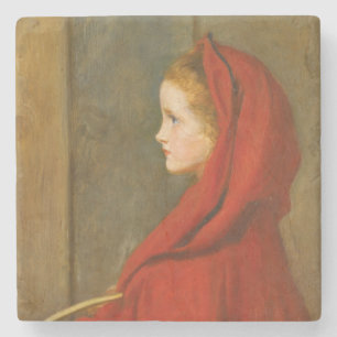 Dessous-de-verre En Pierre Chaperon rouge (par John Everett Millais)