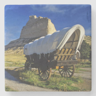 Dessous-de-verre En Pierre chariot Conestoga à Scottsbluff National