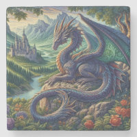 Château du Dragon médiéval coloré