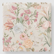 Chats Blancs Roses Roses Florales