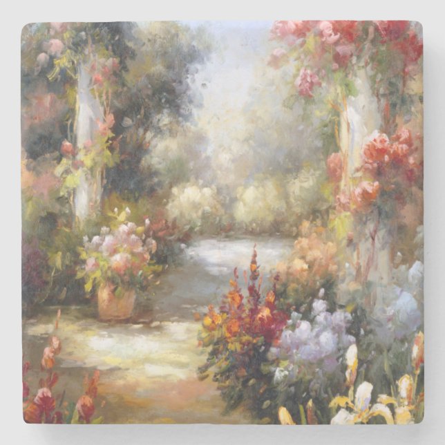 Dessous-de-verre En Pierre Chemin de la mémoire I (Devant)