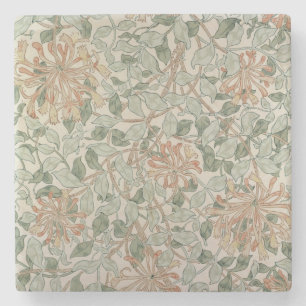 Dessous-de-verre En Pierre "Chèvrefeuille conception d'II"