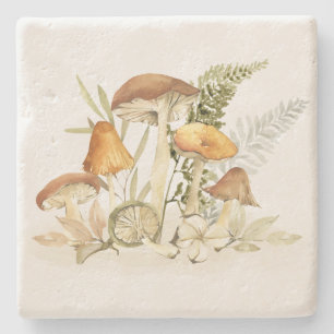 Dessous-de-verre En Pierre Chic Rustique rouille Orange Champagne Folin Folid