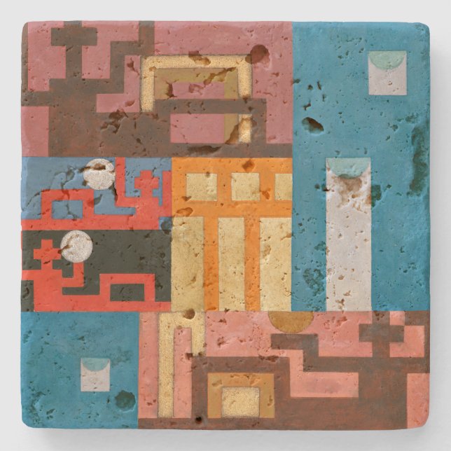 Dessous-de-verre En Pierre Chiffres Dada | Sophie Taeuber-Arp | (Devant)