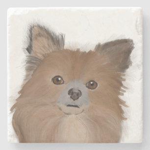 Dessous-de-verre En Pierre CHIHUAHUA CHIHUA Dessous de verre d'art de mur en 