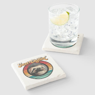 Dessous-de-verre En Pierre Chillin' Sloth