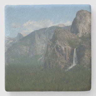 Dessous-de-verre En Pierre Chute de Bridalveil et Half Dome à Yosemite