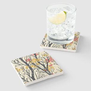 Dessous-de-verre En Pierre Chute moderne Abstrait scandinave