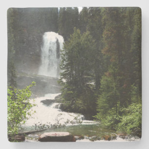 Dessous-de-verre En Pierre Chutes Virginia au Glacier National Park