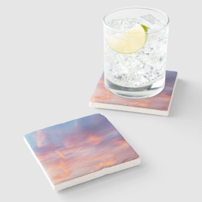 Dessous-de-verre En Pierre ciel aguicheur (Côté)