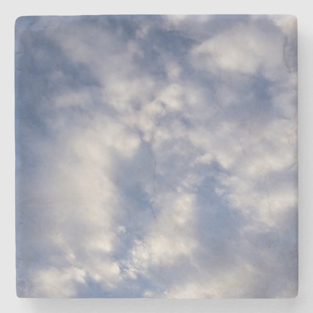 Dessous-de-verre En Pierre Ciel nuageux (Devant)