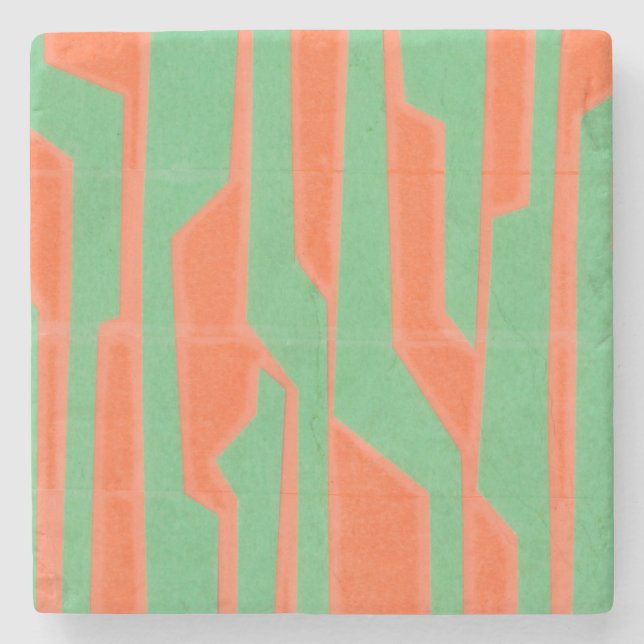 Dessous-de-verre En Pierre Circuit moderne I (Devant)