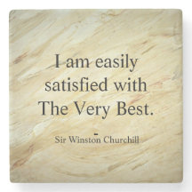 Citation de Winston Churchill ; La Toute Meilleure