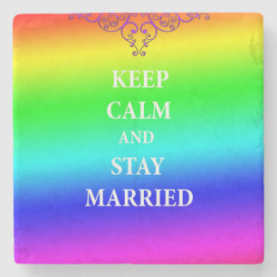 Dessous-de-verre En Pierre Citation positive Mariage Dessous de verre en pier