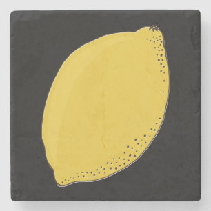 Dessous-de-verre En Pierre Citron