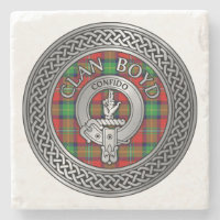 Clan Boyd Crest & Tartan Knot