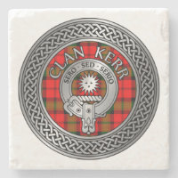 Clan Kerr Crest & Tartan Knot