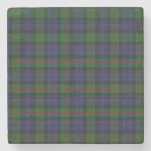 Dessous-de-verre En Pierre Clan Murray Tartan Plaid Dessous de verre en pierr
