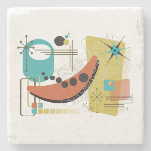 Dessous-de-verre En Pierre Classic Retro Redux Dessous de verre de pierre