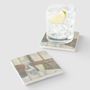 Dessous-de-verre En Pierre Classique Van Gogh Café Paris Absinthe Art