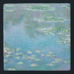 Dessous-de-verre En Pierre Claude Monet<br><div class="desc">Nymphéas - Claude Monet,  Huile sur toile,  1906</div>