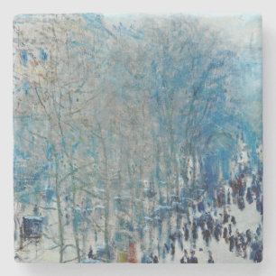 Dessous-de-verre En Pierre Claude Monet - Boulevard des Capucines