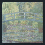 Dessous-de-verre En Pierre Claude Monet - Eau Lily étang, Harmonie verte<br><div class="desc">Etang Lily,  Harmonie Verte / Le Bassin aux Nympheas,  Harmonie Verte par Claude Monet en 1899</div>