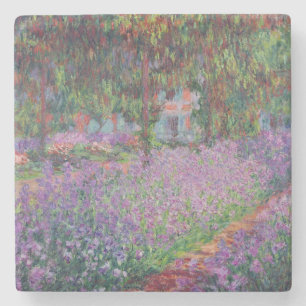 Dessous-de-verre En Pierre Claude Monet Le jardin de l'artiste à Giverny