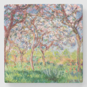 Dessous-de-verre En Pierre Claude Monet   Printemps Giverny, 1903
