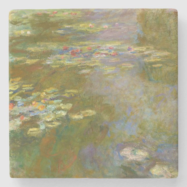 Dessous-de-verre En Pierre Claude Monet - Water Lily Pond 1917 (Devant)