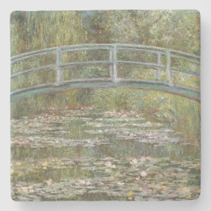 Dessous-de-verre En Pierre Claude Monet Water Lily Pond (pont japonais)