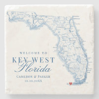 Clé élégante Ouest Floride Mariage Favoriser