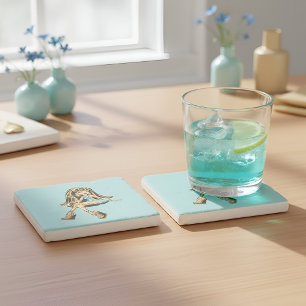 Dessous-de-verre En Pierre Cleo Stone Montagnes Russes