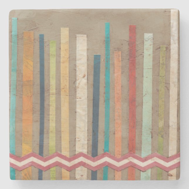 Dessous-de-verre En Pierre Clôtures en papier II (Devant)