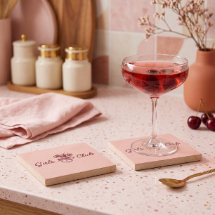 Dessous-de-verre En Pierre Club des filles
