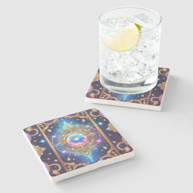 Dessous-de-verre En Pierre Coaster en Pierre (Côté)