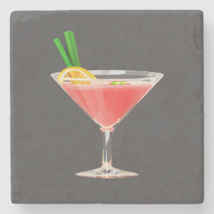 Dessous-de-verre En Pierre Cocktail classique
