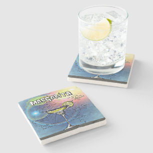 Dessous-de-verre En Pierre Cocktail Margarita (#9 sur 12 jeux de recettes de 