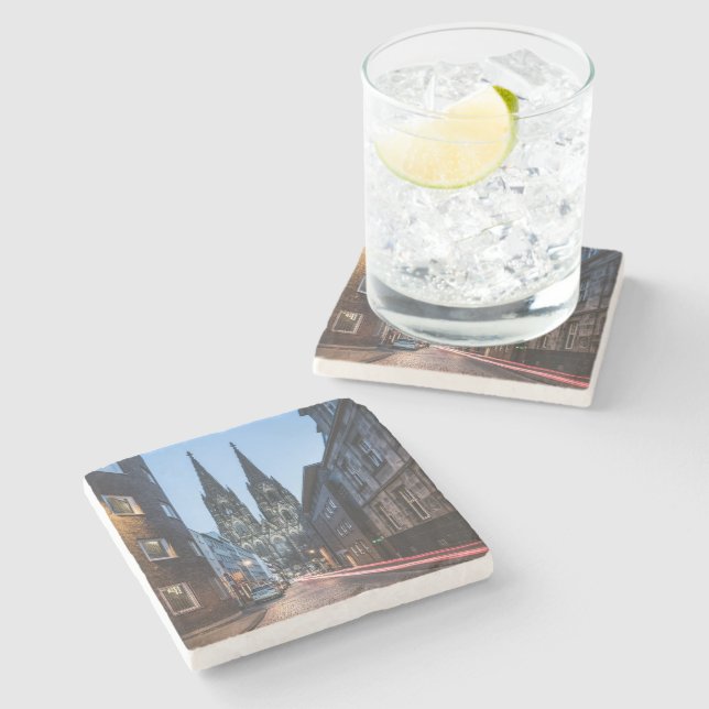 Dessous-de-verre En Pierre Cologne Allemagne (Côté)