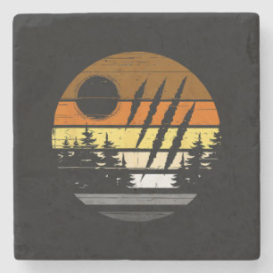 Dessous-de-verre En Pierre Communauté de l'ours, Gay Oear Claw Traces