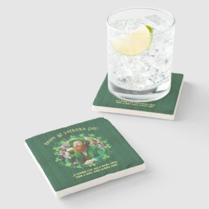 Dessous-de-verre En Pierre Compagnie de la bière et du trèfle