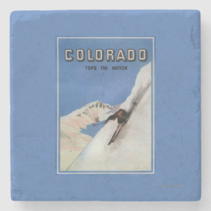 Dessous-de-verre En Pierre Complète la nation - affiche promotionnelle de ski