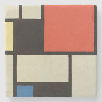 Composition mondrienne Art moderne de la peinture