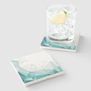 Dessous-de-verre En Pierre Conception géométrique
