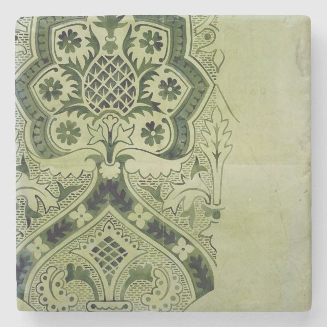 Dessous-de-verre En Pierre Conception pour une copie ecclésiastique de papier (Devant)