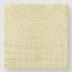 Dessous-de-verre En Pierre Contour de l'Asie