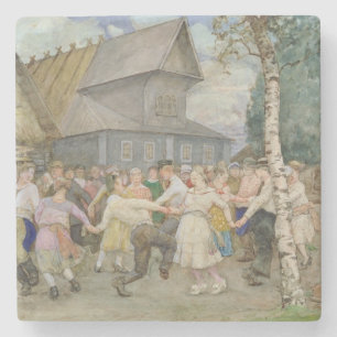 Dessous-de-verre En Pierre Contredanse, 1917-22