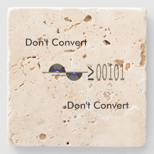 Dessous-de-verre En Pierre Convertir des points (Devant)
