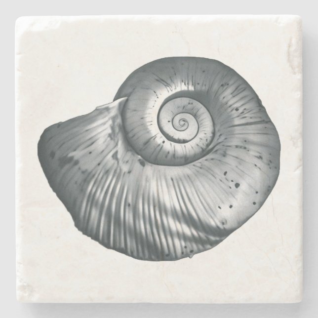 Dessous-de-verre En Pierre Coquille d'escargot (Devant)